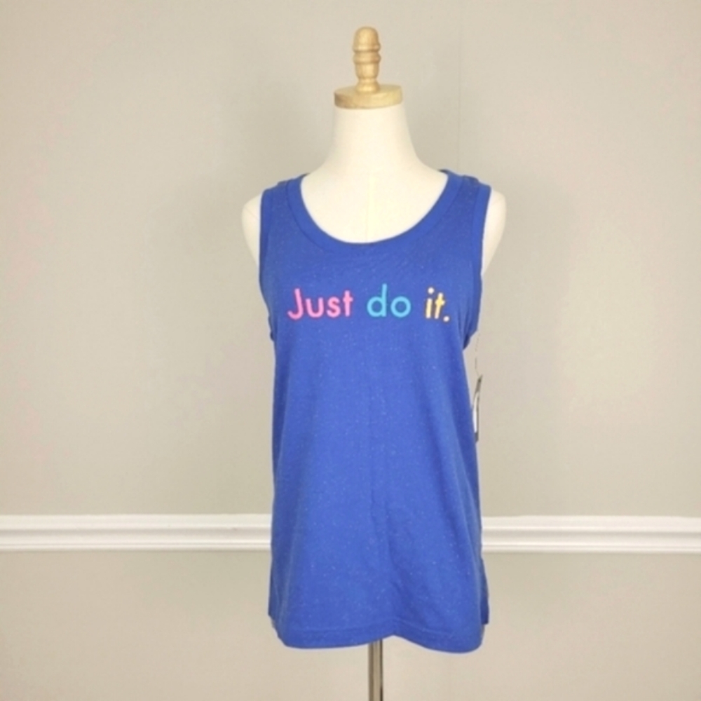 Nike Sling Fit 🏃♀️ Athletic Just do it. Tank Top Size S